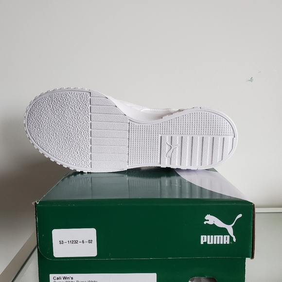 PUMA CALI WHITE WOMANS - Picture 4 of 4